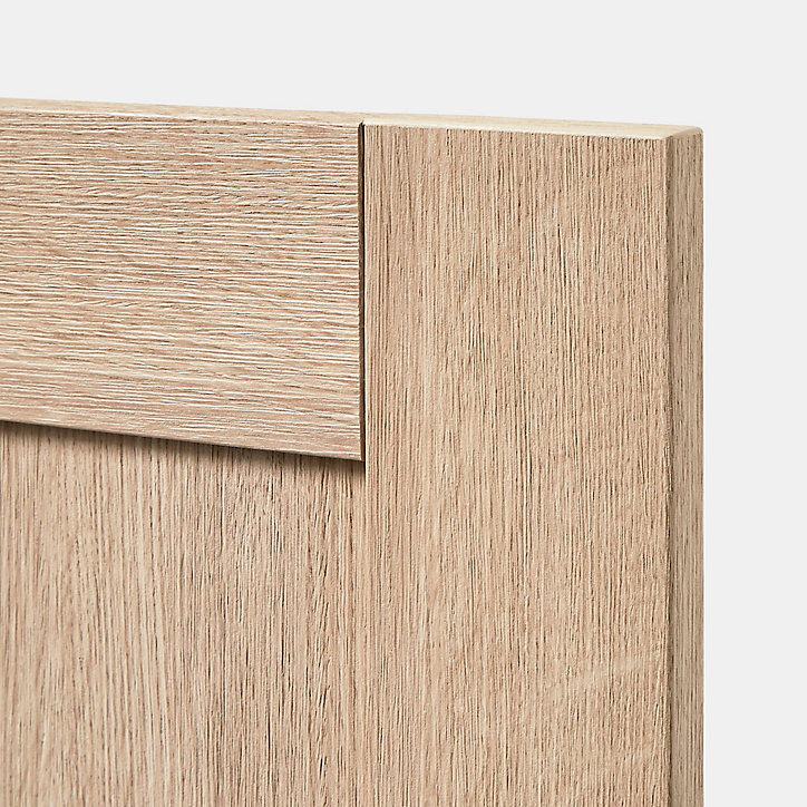 Façade de cuisine 1 porte et 1 tiroir Alpinia décor chêne l. 40 cm x H. 72 cm GoodHome
