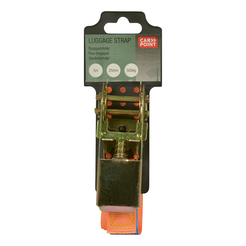 Spanband met ratel 25mm/5m