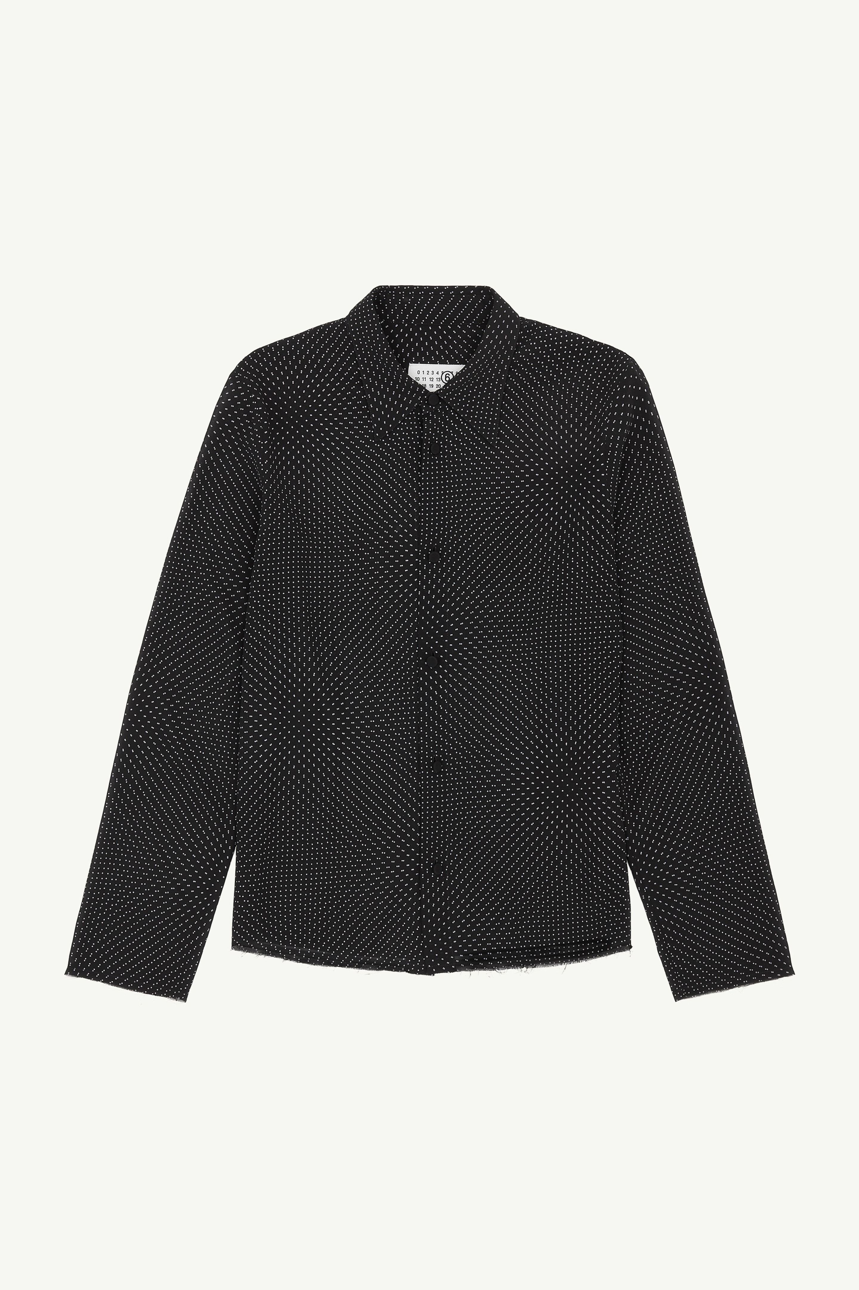 Chemise en mousseline imprimé étoile pour homme | MM6
