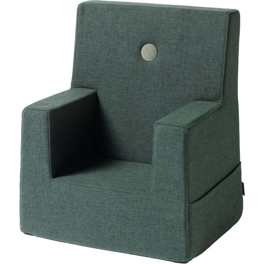 Køb by KlipKlap Stol Deep Green With Light Green KK Kids Stol