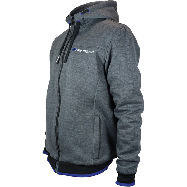 Harisson - Sweat zippé à capuche Stingray Gris