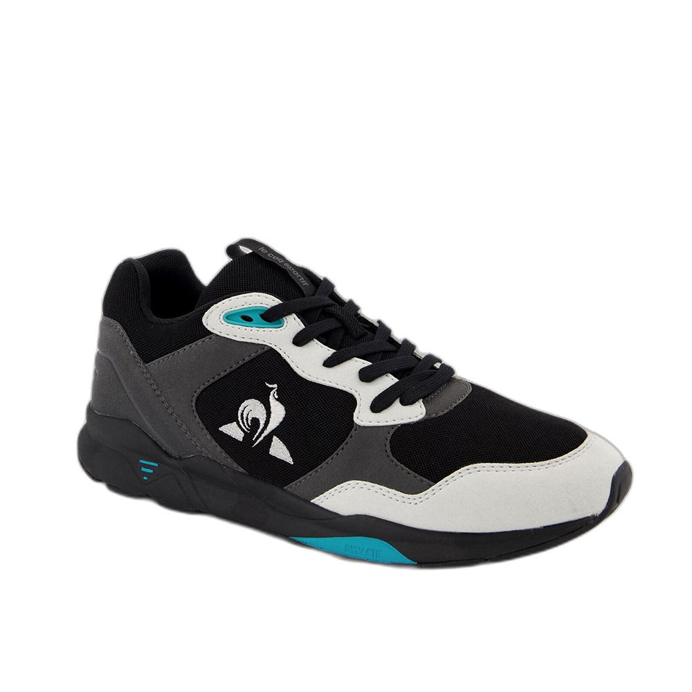 Le Coq Sportif LCS R500 SPORT - Sneakers black/virdian green