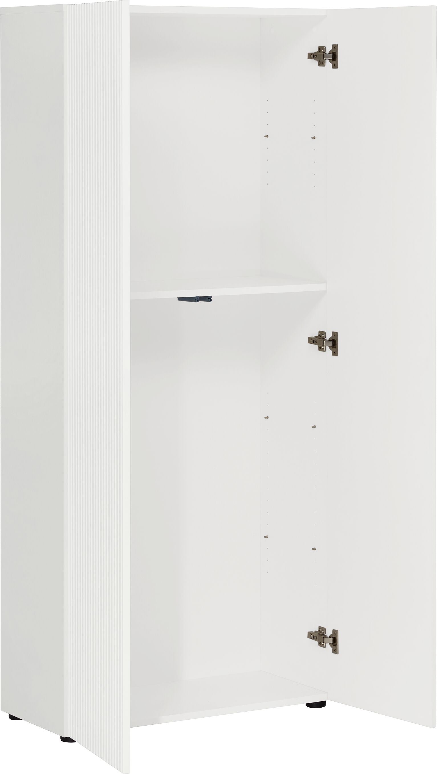 OFFICE X Schrank - Weiss / B: 80.0 cm x T: 35.8 cm x H: 179.5 cm