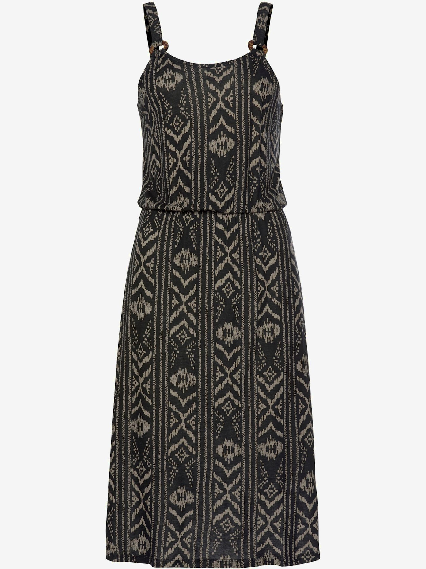 Robe en jersey anneau sur les bretelles
