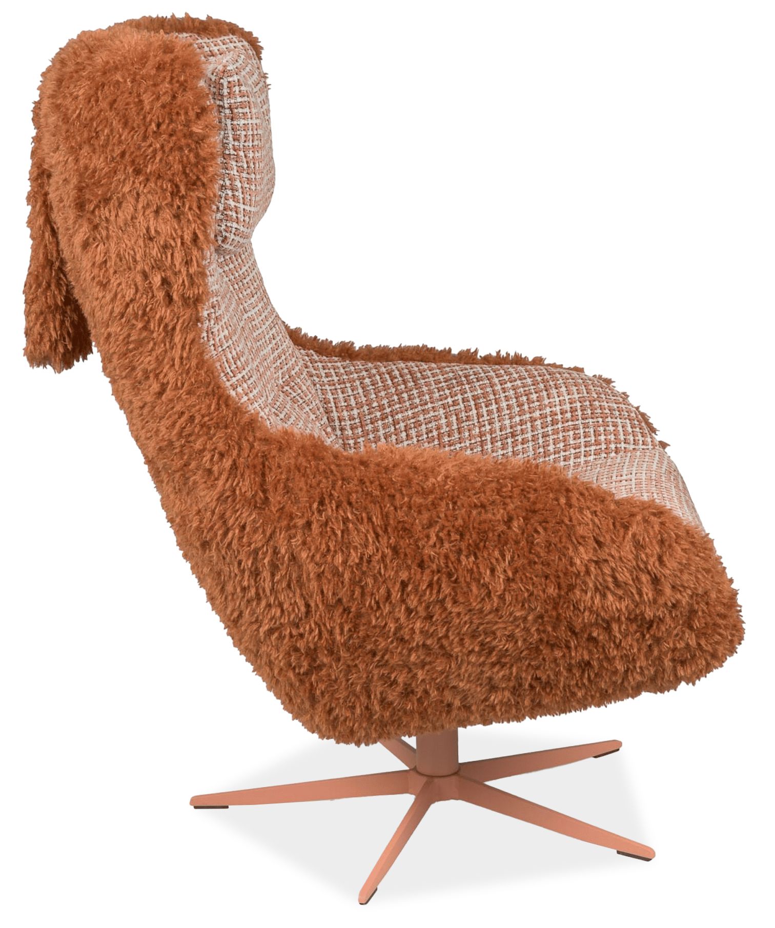 Draaifauteuil Borg B80 x D85 x H109 cm