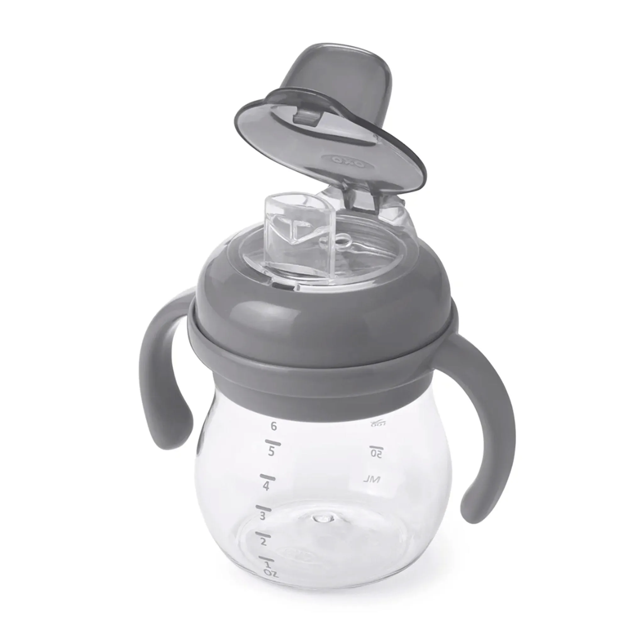 Oxo Tot Gobelet Poignées 6oz - Gris