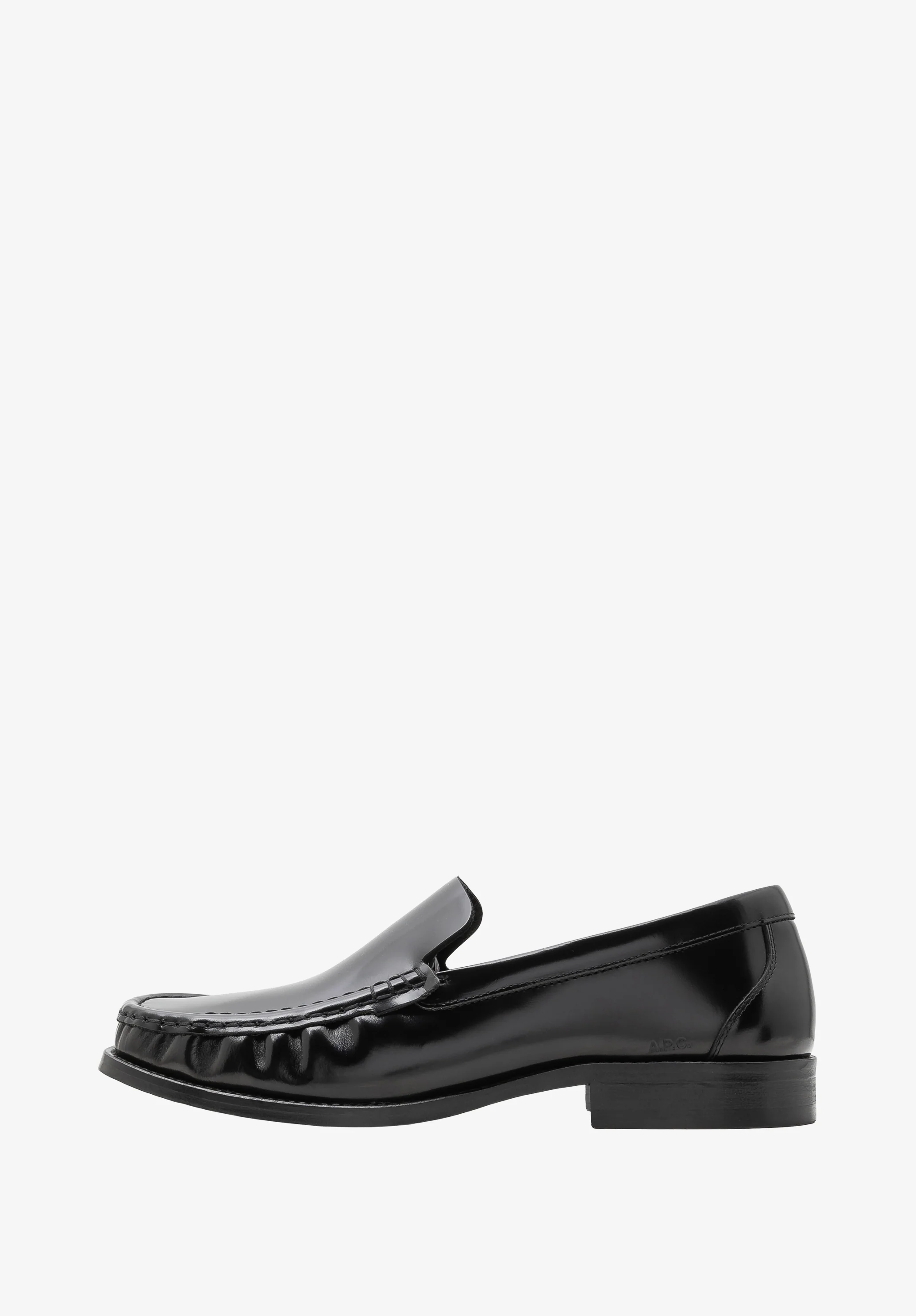 Mocassins en cuir - Noir