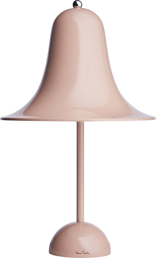 Verpan Pantop Ø23 Portable Table Lamp Dusty rose
