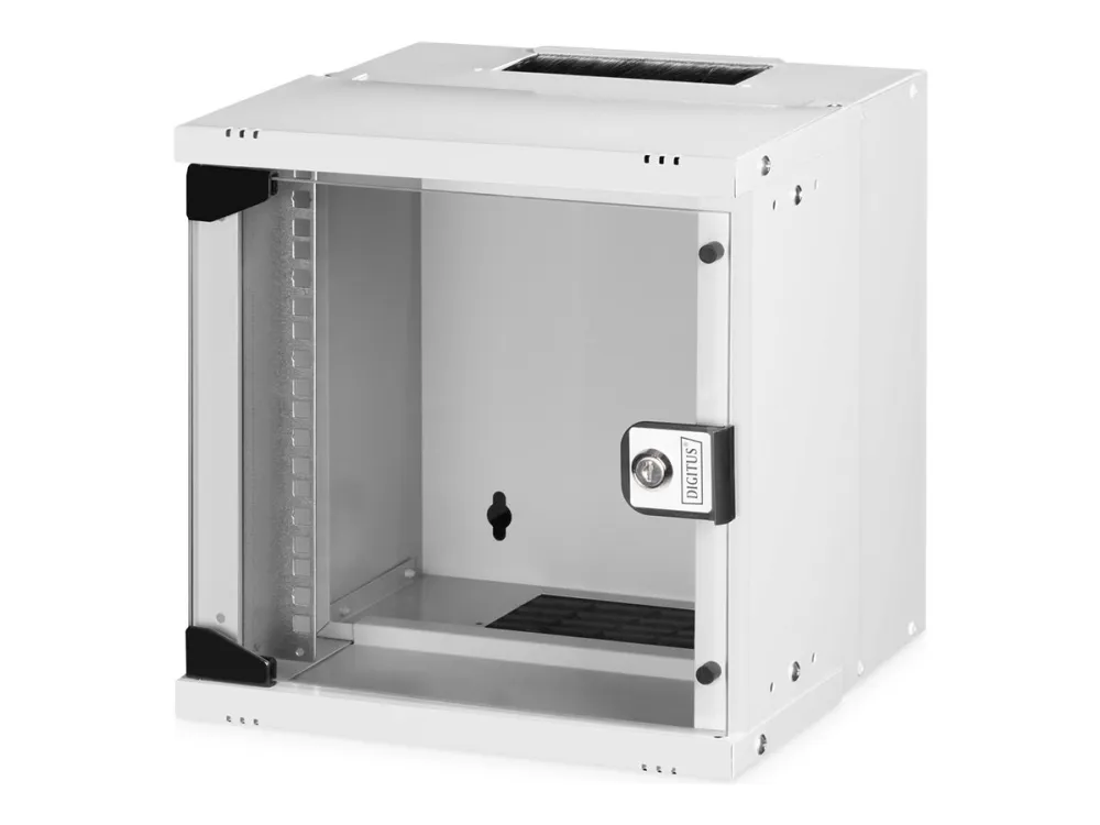 Digitus SOHO PRO Series - Rack kabinet - vægmonterbar - RAL 7035, lysegrå - 6U - 10