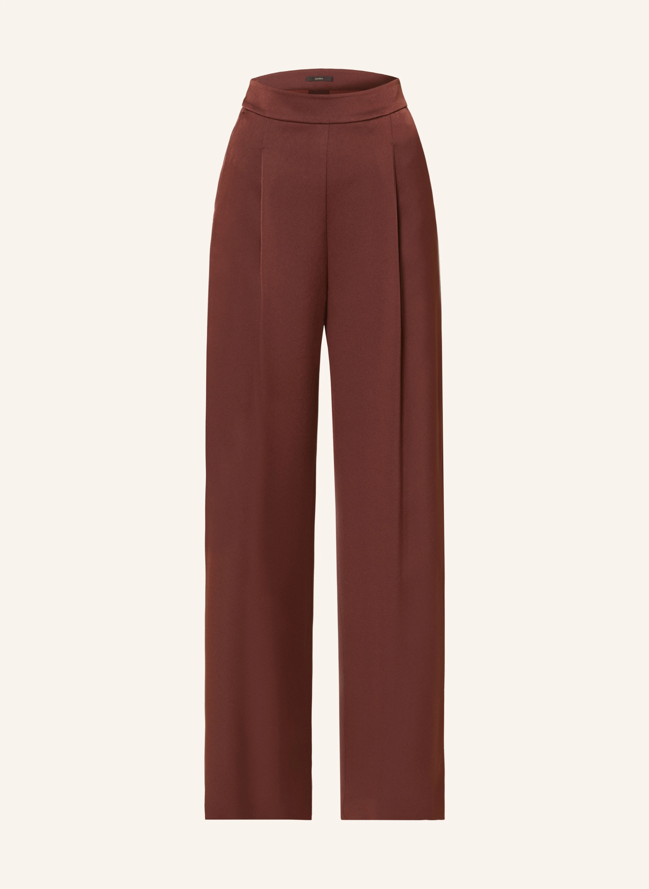 windsor. Marlenehose aus Satin