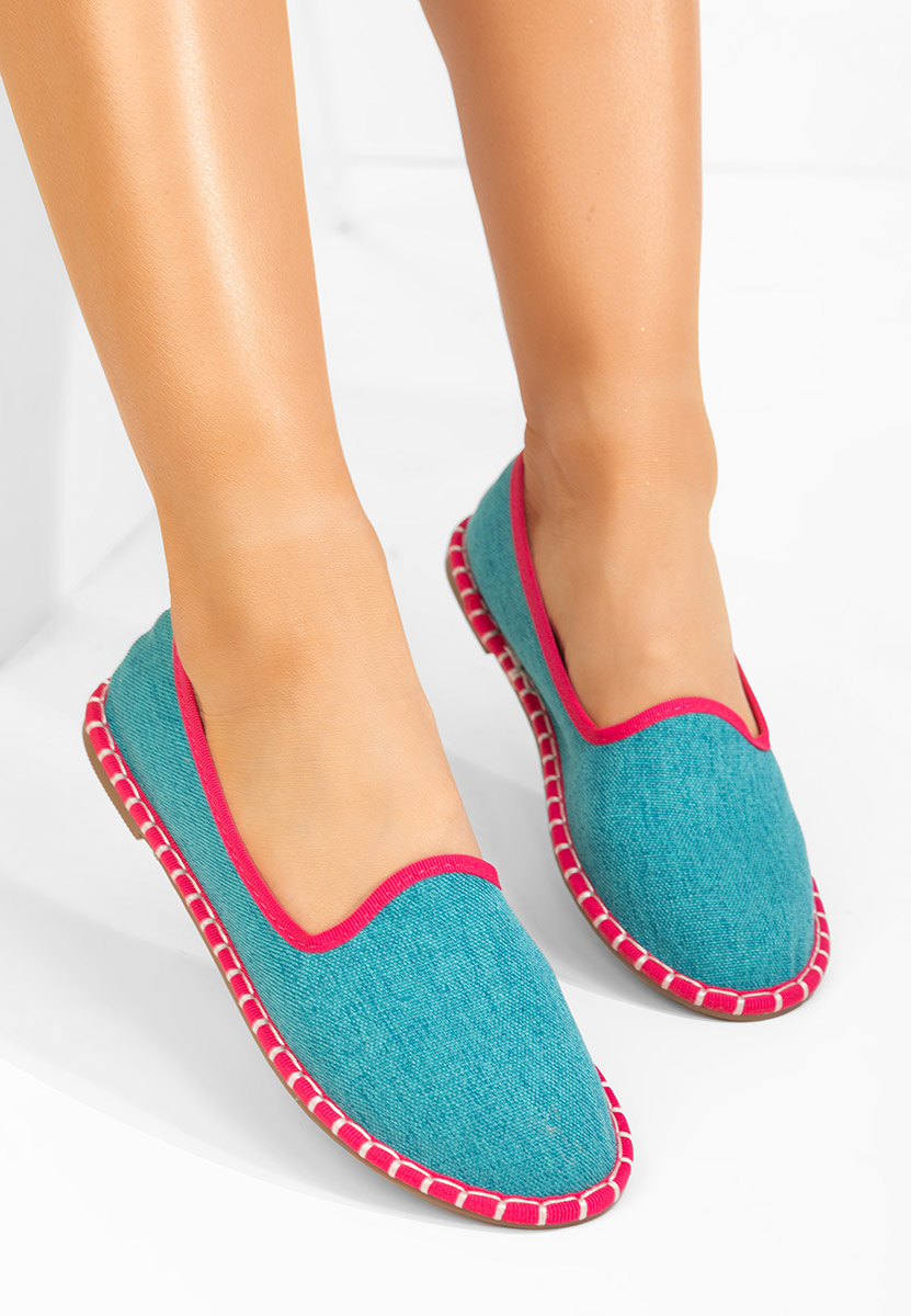 Espadrilles femme turquoise Micala