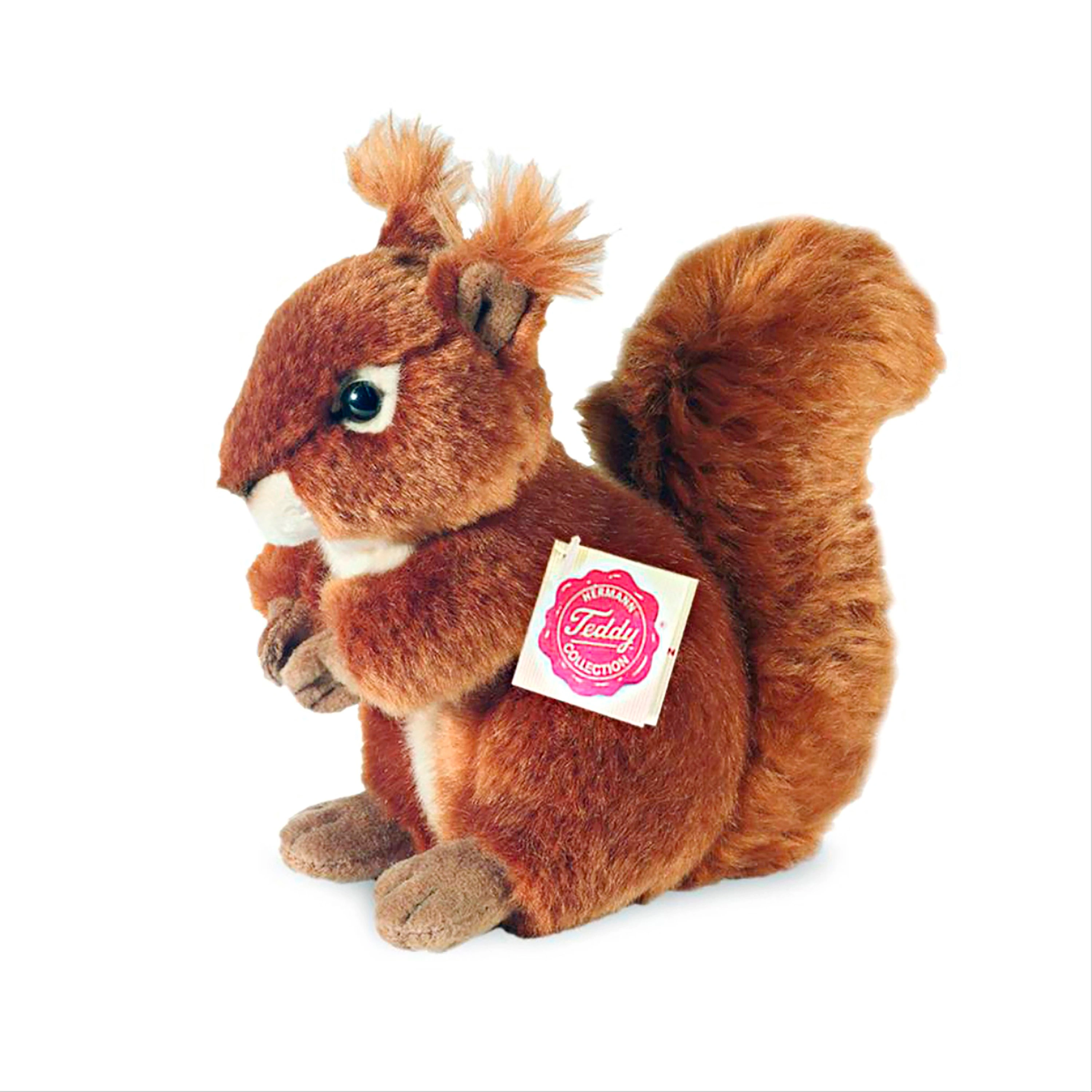 Kuscheltier EICHHÖRNCHEN (17 cm) in braun