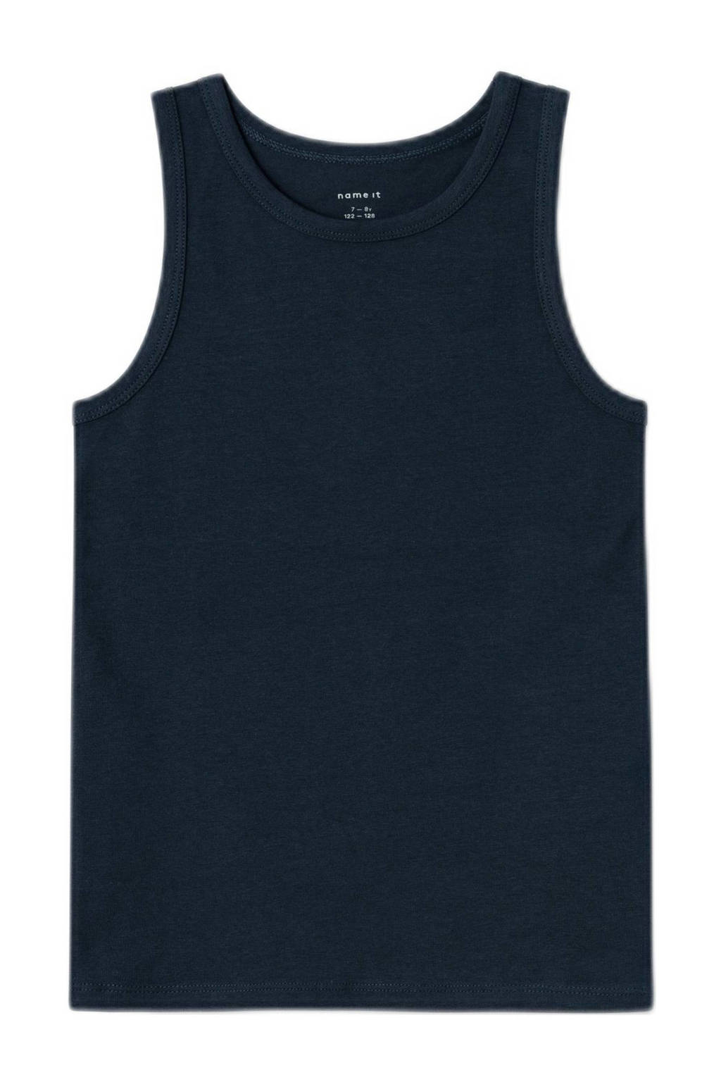 hemd NKMTANK- set van 2 donkerblauw