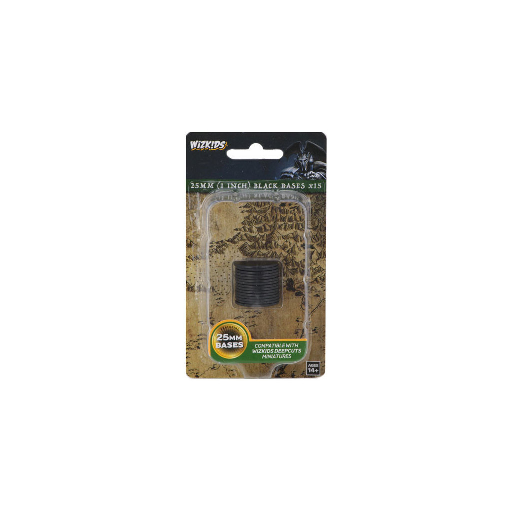 WizKids Deep Cuts Unpainted Miniatures : 25mm Round Base