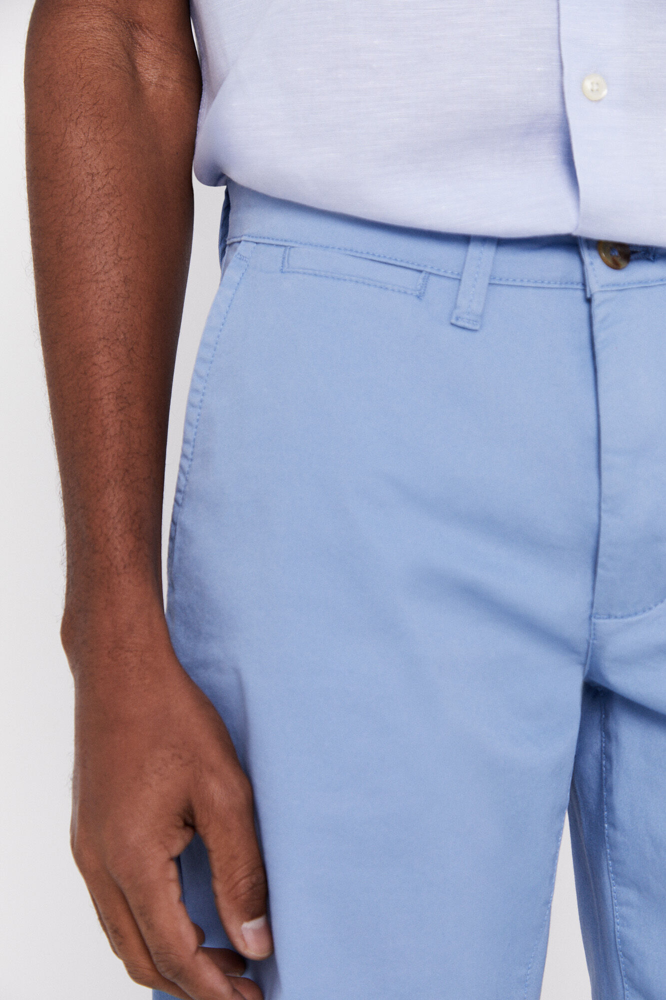 Bermudas básicas chinesas - Azul