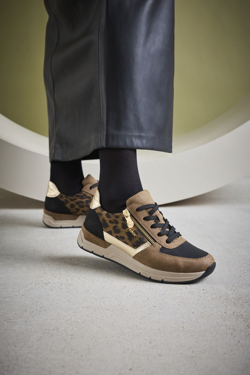 Rieker Sneakers Bruin Dames