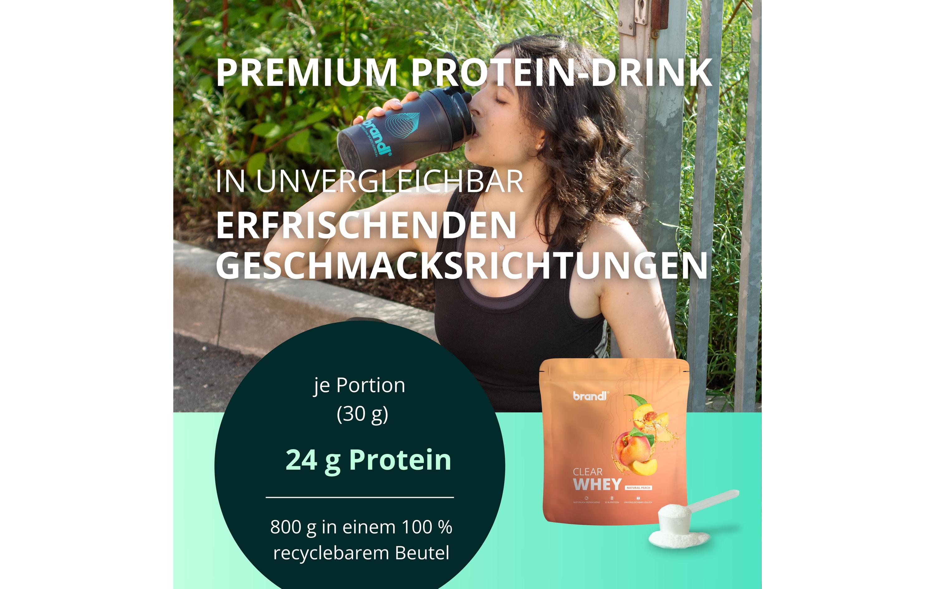 Pulver Clear Whey Pfirsich 800 gProtein-Pulver