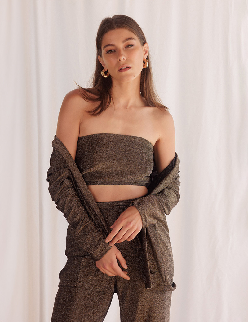 HBT NONCHALANTE | COCKTAIL VESTE DORÉE