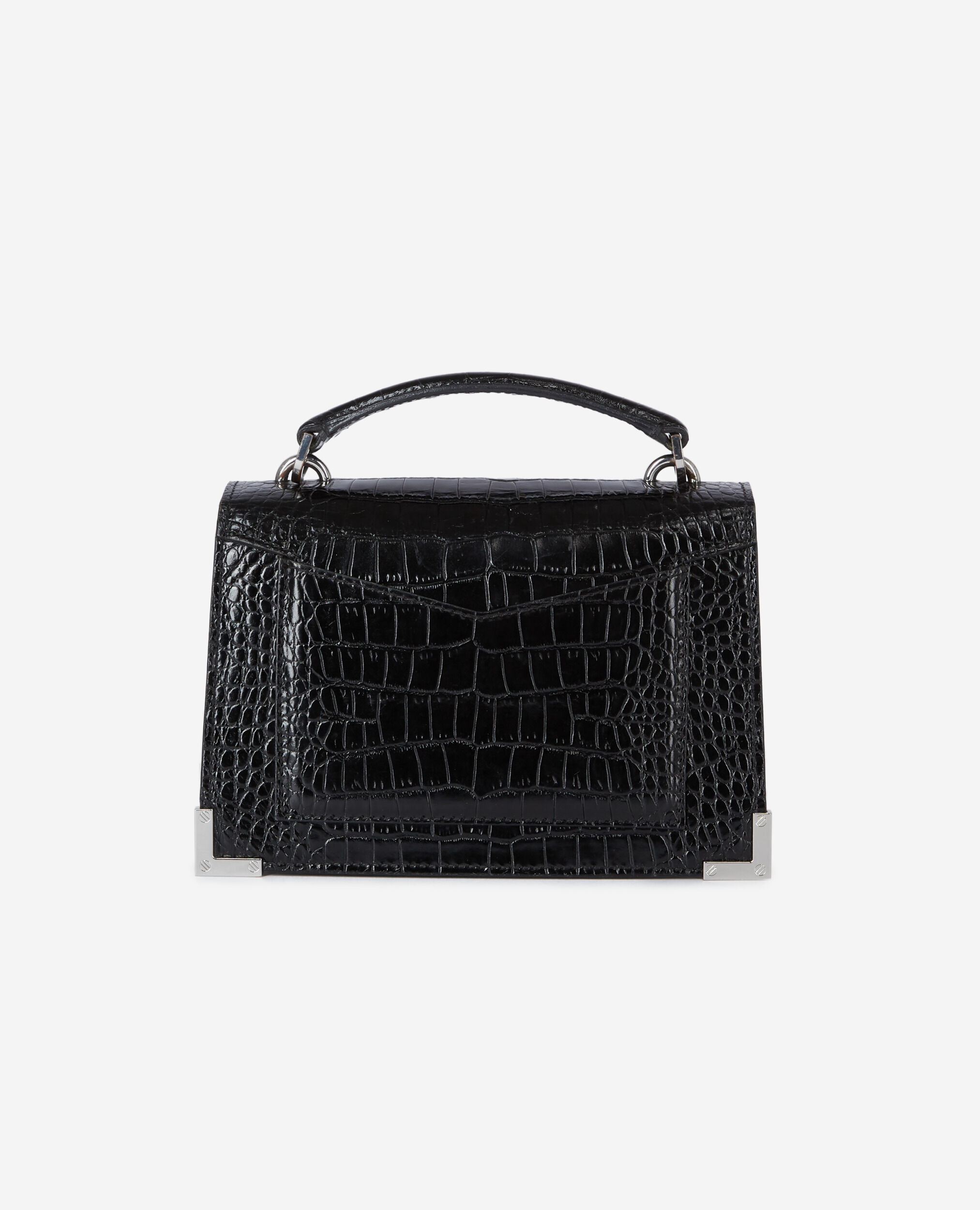 Sac Emily small en cuir noir