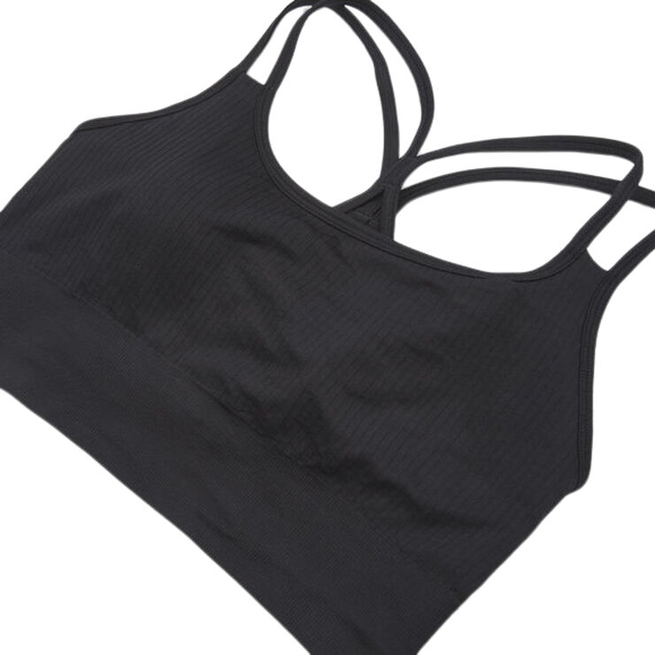 Energetics Ribbed Seamless sports bh Sort