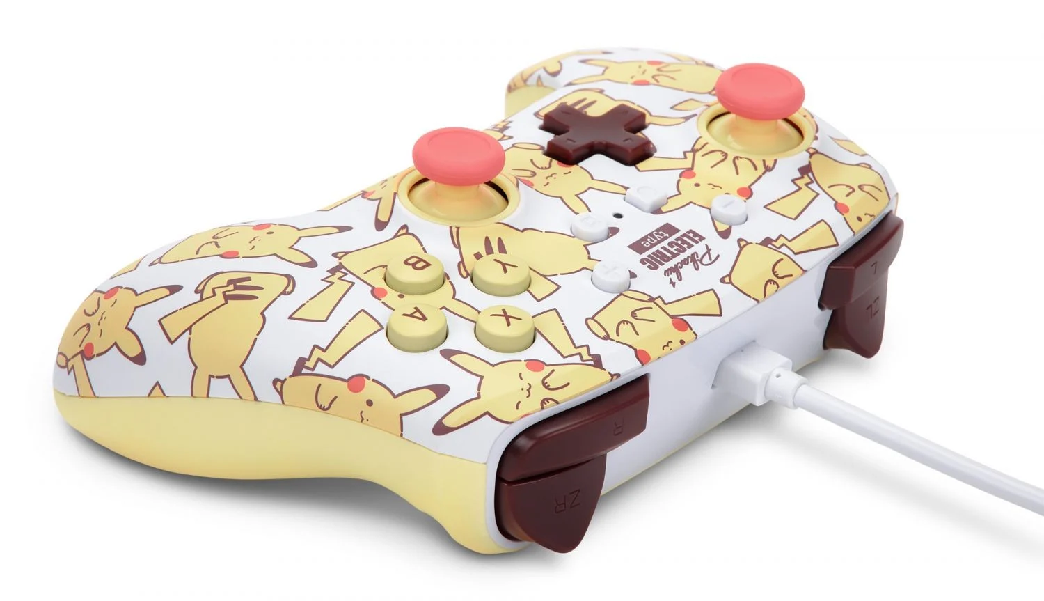 PowerA NSW ENH Wired Controller - Pikachu Blush