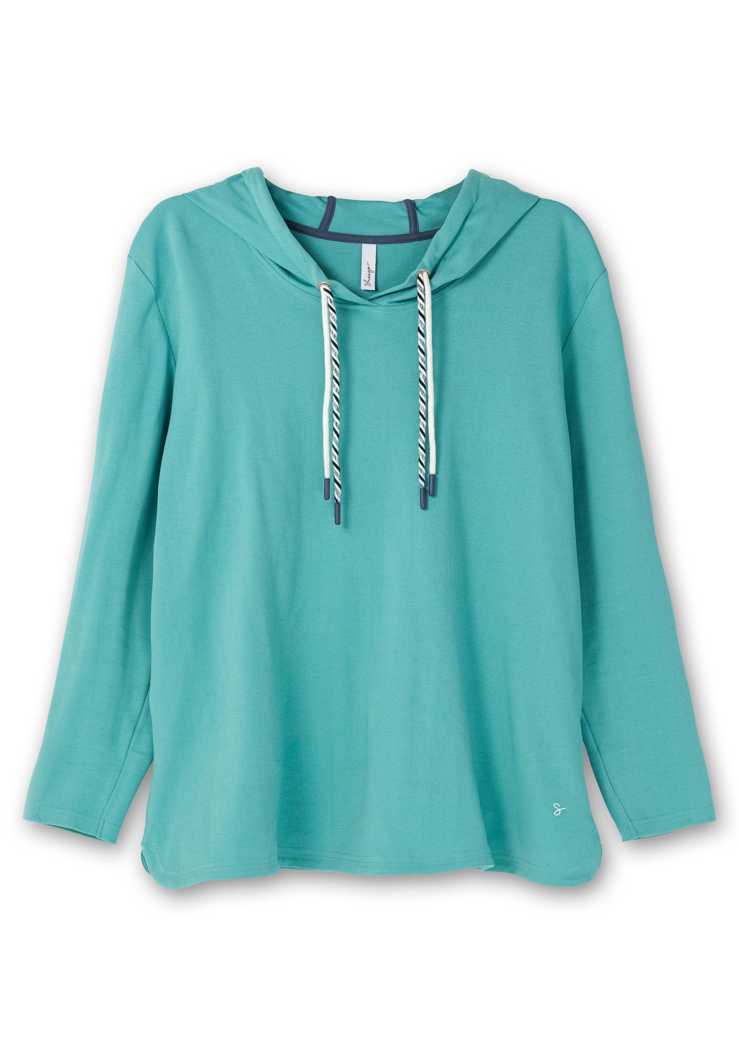 Sweatshirt mit doppelten Kapuzenbändern