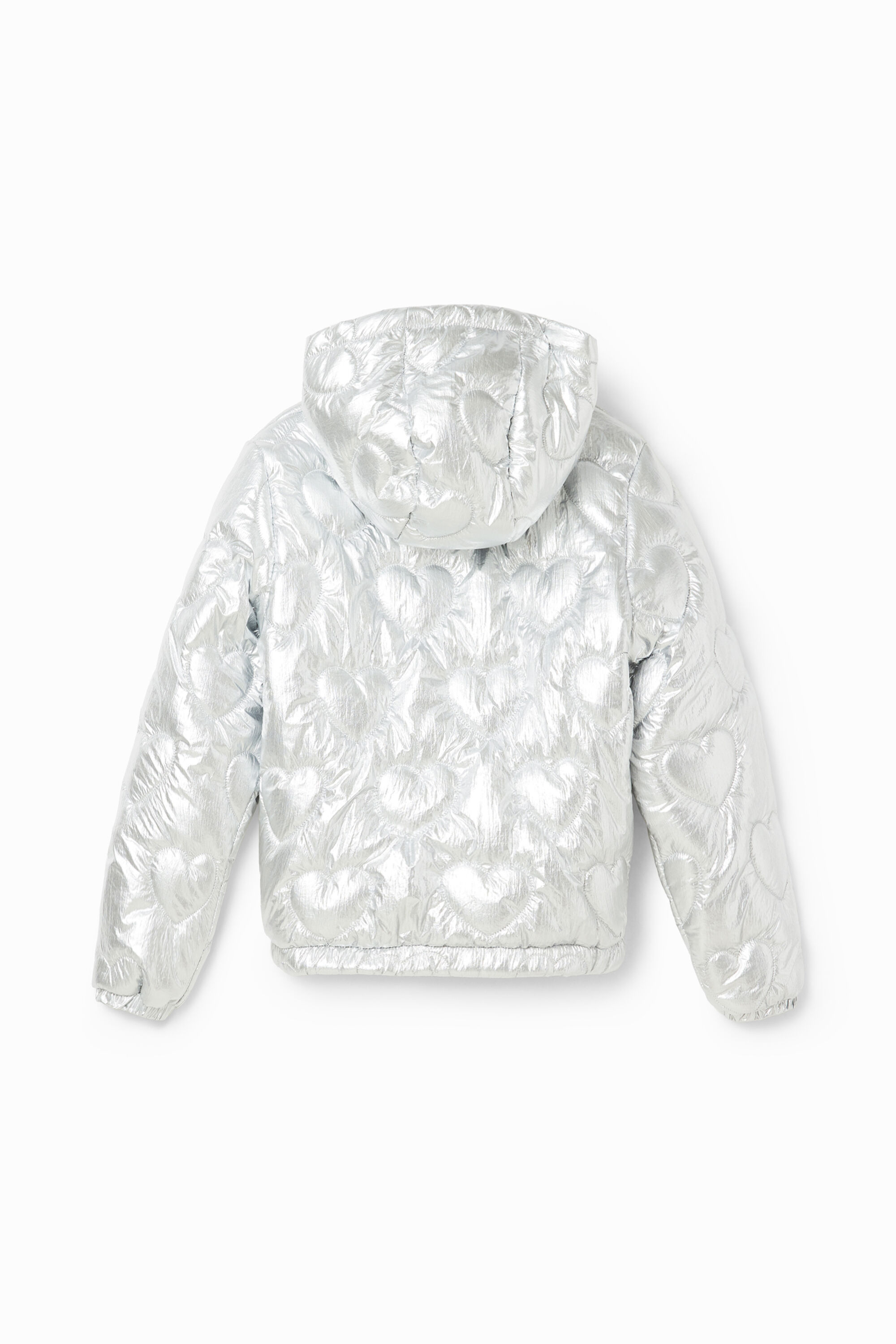 Blouson matelassé cœurs
