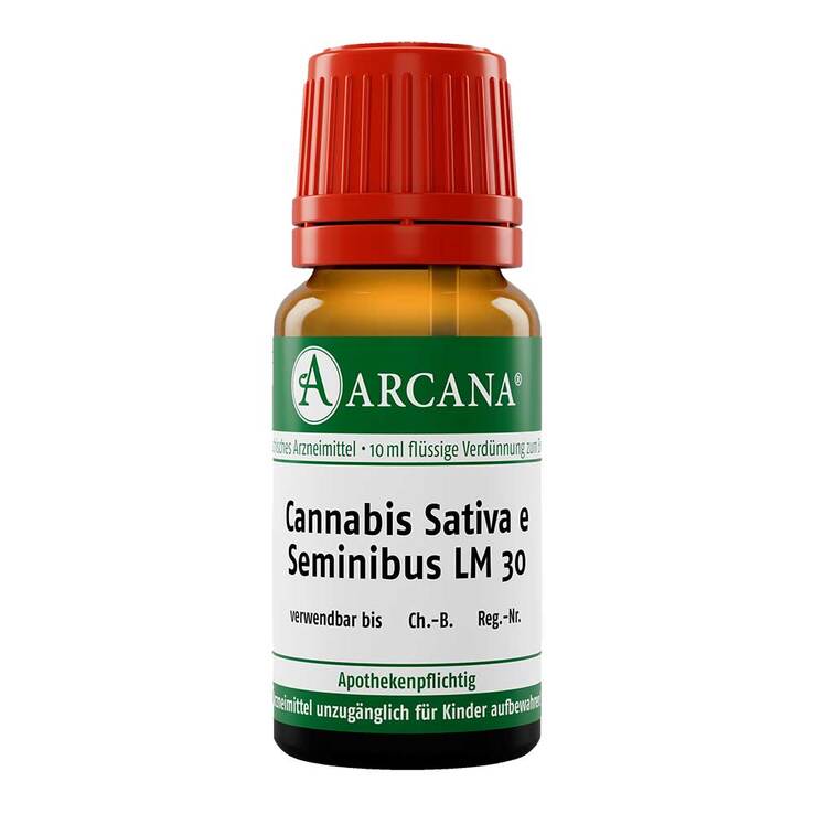 Cannabis sativa e seminibus LM 30 Dilution, 10 ml