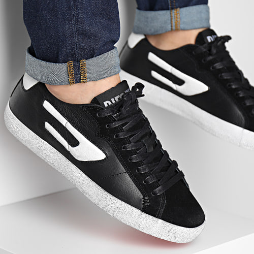Baskets Leroji Low Y02741-PR663 Black White