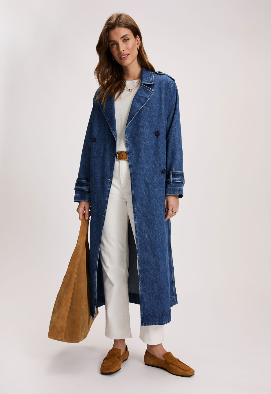 Silvercreek Denim Trench Jacket