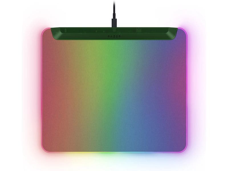 Razer Gaming-Mausmatte Firefly V2 Pro – Phantom Green Editi RGB-Gaming-Mauspad mit LED-Hintergrundbeleuchtung, 15 anpassbare Beleuchtungszonen, Mikrotexturierte Oberfläche, Rutschfeste Unterseite
