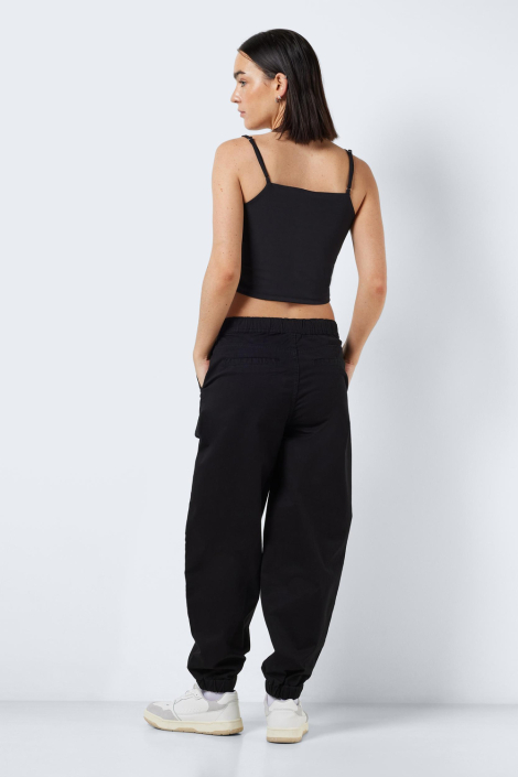 Noisy may zwarte dames top
