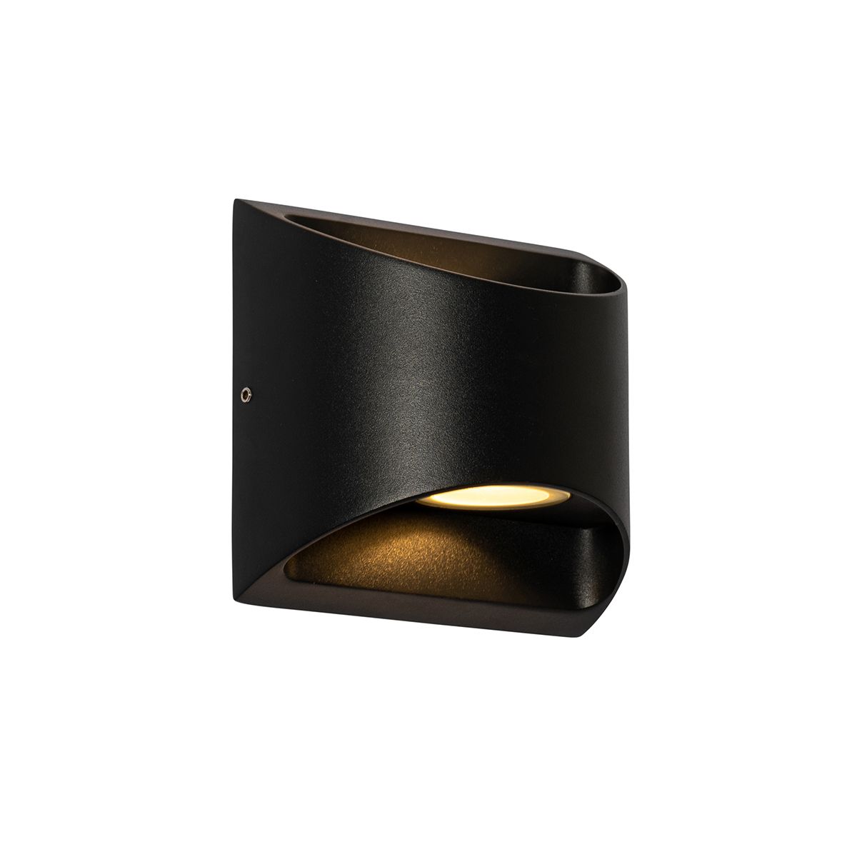 Moderne buiten wandlamp zwart incl. LED 2-lichts IP54 - Mal