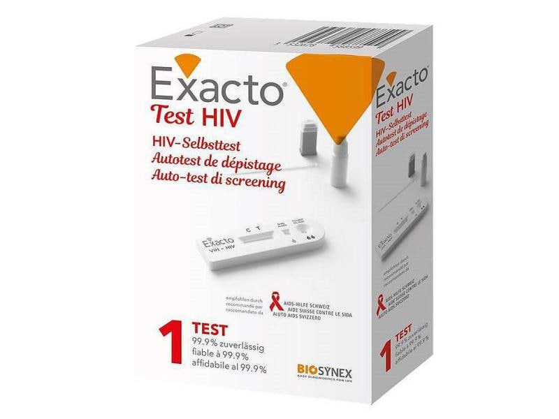 Exacto Selbsttest Exacto HIV 1 Stück Test auf HIV Antikörper im Blut