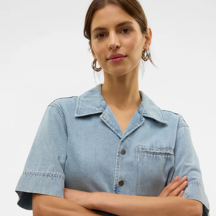 Vero Moda Mary Denim Blouse Dames
