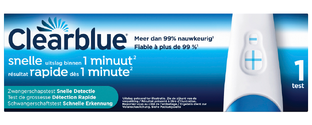 Clearblue Zwangerschapstest Snelle Detectie 1ST