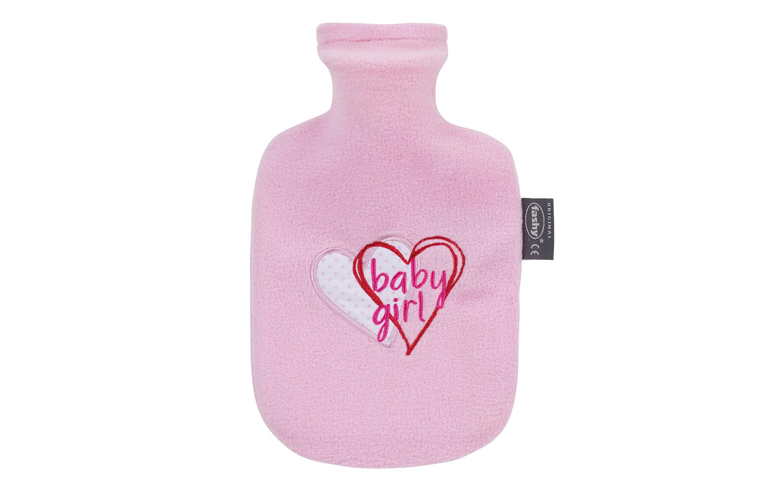 Wärmflasche Baby Girl, rosa 0.8 lBettflasche