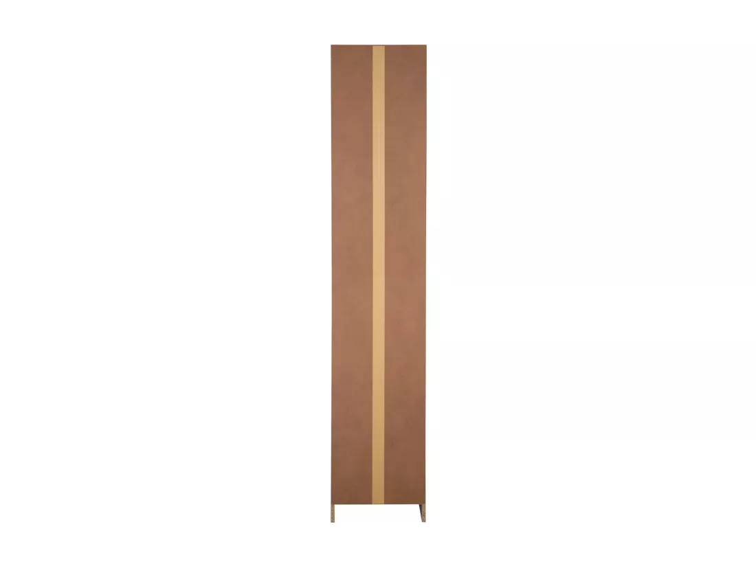 Bibliothèque Akras 200x40x29,5 Aggloméré Blanc Moderne