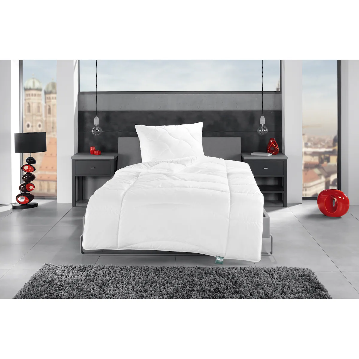 FAN FRANKENSTOLZ - Vierjahreszeiten-Steppbett Absoluter Spitzenkomfort - 155x220 cm