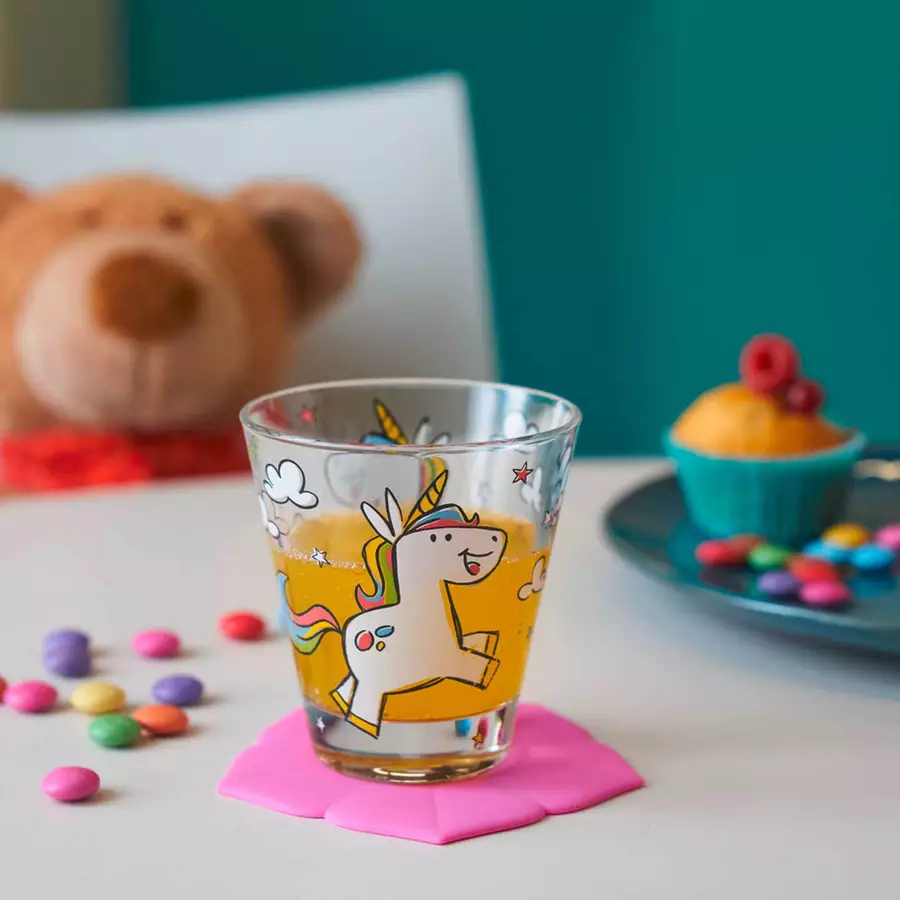 Leonardo Kindertasse und Trinkglas Bambini 2er Set weiß