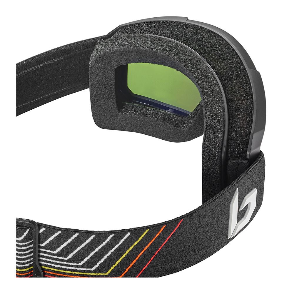 Bolle MADDOX - Masque ski black matte/volt ruby