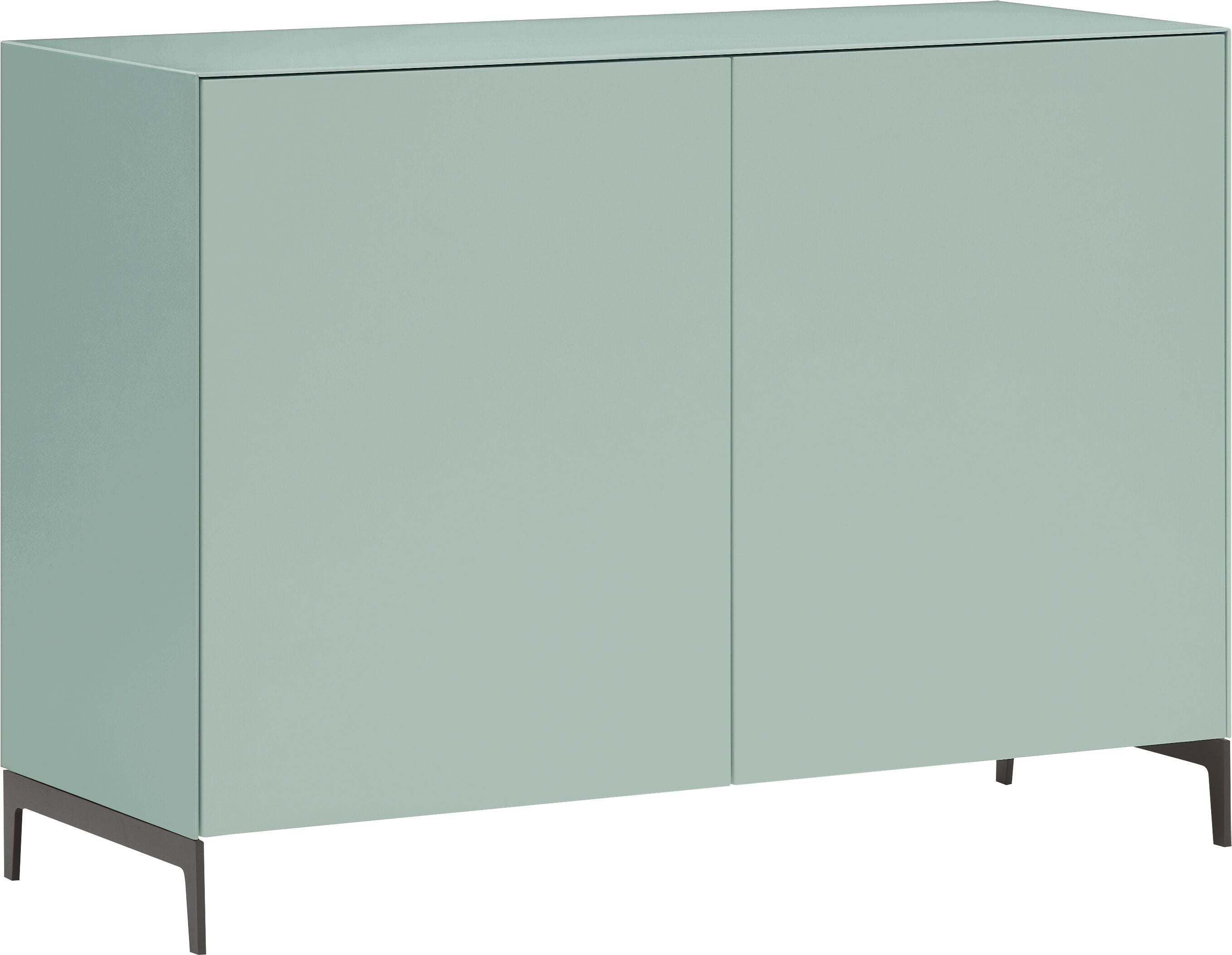 LUX Sideboard - Hellblau / B: 120.0 cm x T: 46.0 cm x H: 86.5 cm