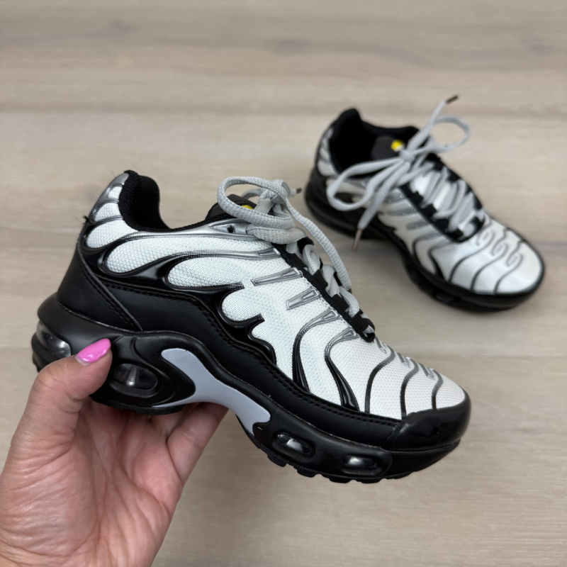 Line out sneakers - wit/zilver