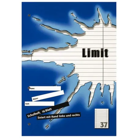 Landré Schulheft A4, liniert, Lineatur 37, 16 Blatt