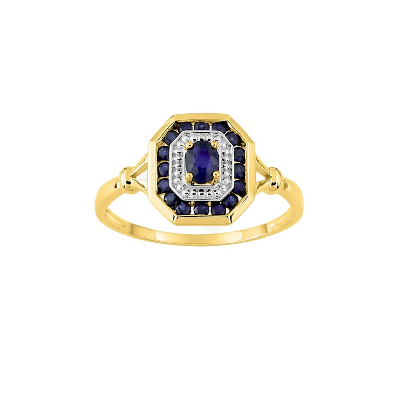 Bague femme - Saphir - Or 18 Carats