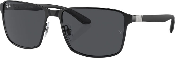 Ray-Ban RB3721 Matte black on black