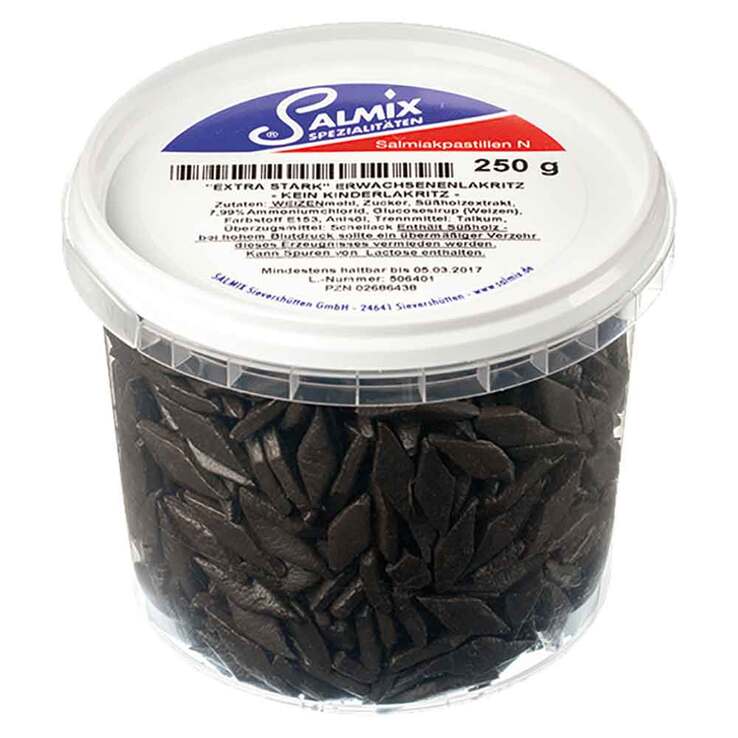 Salmix Salmiakpastillen N, 250 g