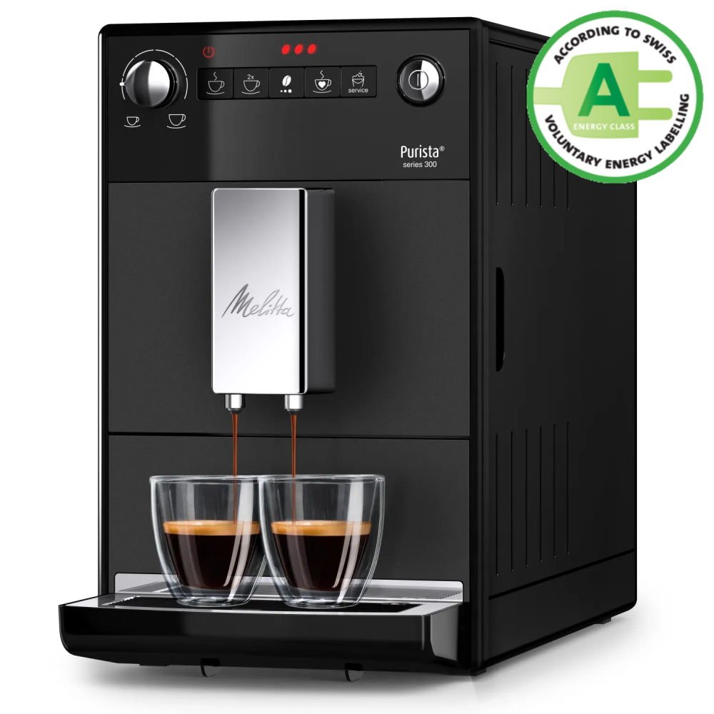 Purista®|Kaffeevollautomat Mattschwarz