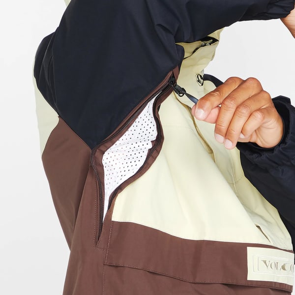 Veste snowboard VOLCOM MELO GORE-TEX PULLOVER KHAKI