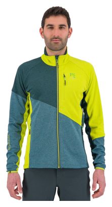 Polaire Karpos Federa Full Zip Bleu/Jaune